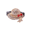Gold Rhinestone Hat